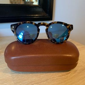 Illesteva Leonard Sunglasses Tortoise/Blue